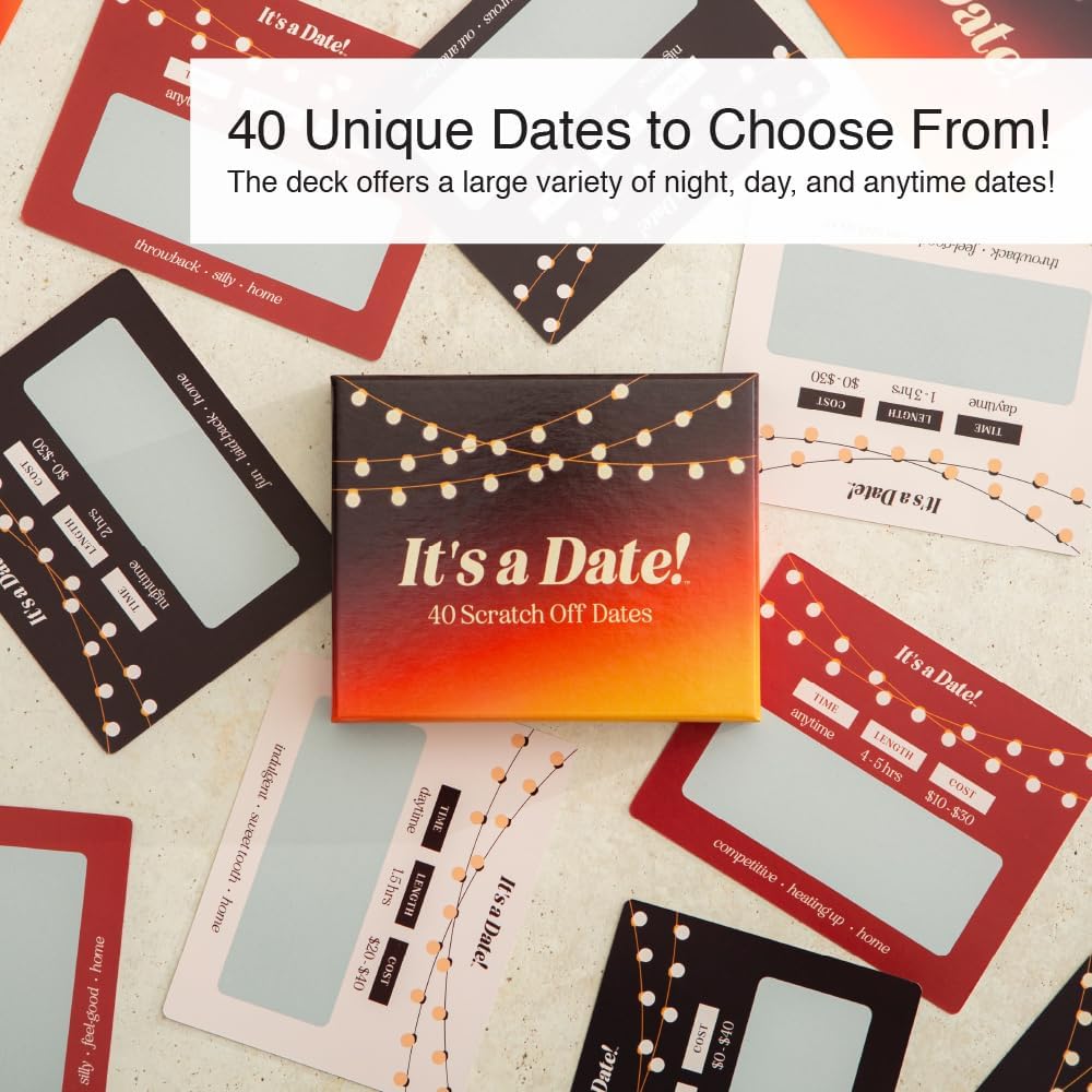 Date Night 50 Scratch-Off Cards