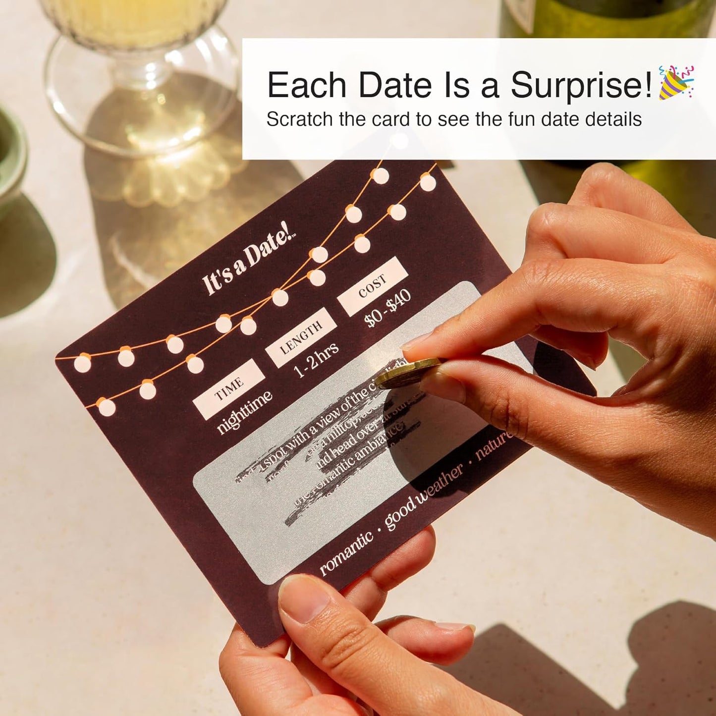Date Night 50 Scratch-Off Cards