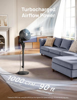 Oscillating Bedroom Pedestal Fan