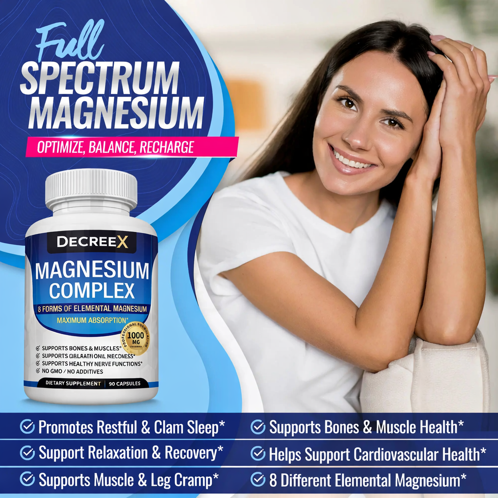 DecreeX® Magnesium Complex Supplement