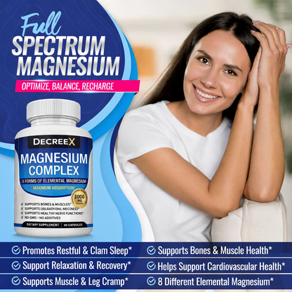 DecreeX® Magnesium Complex Supplement