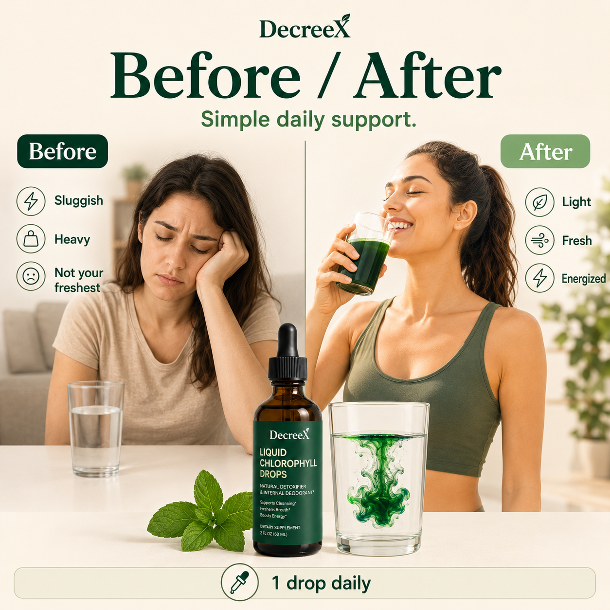 Liquid Chlorophyll Drops
