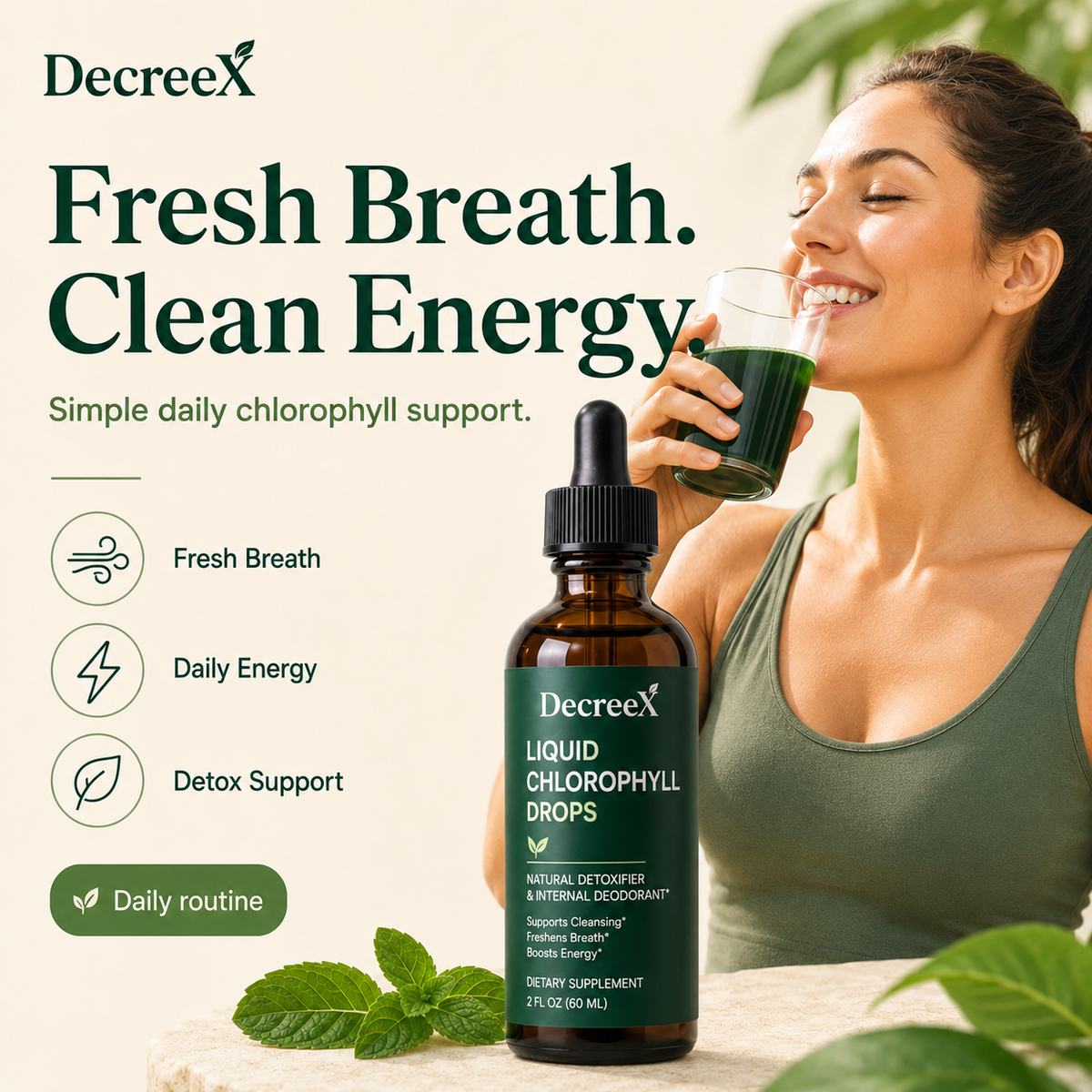 Liquid Chlorophyll Drops