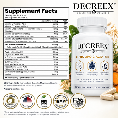 Alpha Lipoic Acid+ Advanced Complete 5-in-1
