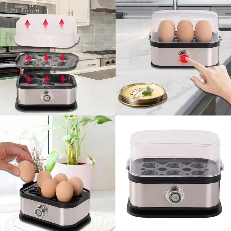 Decreex EGGi™ – Portable Automatic Egg Cooker & Steamer