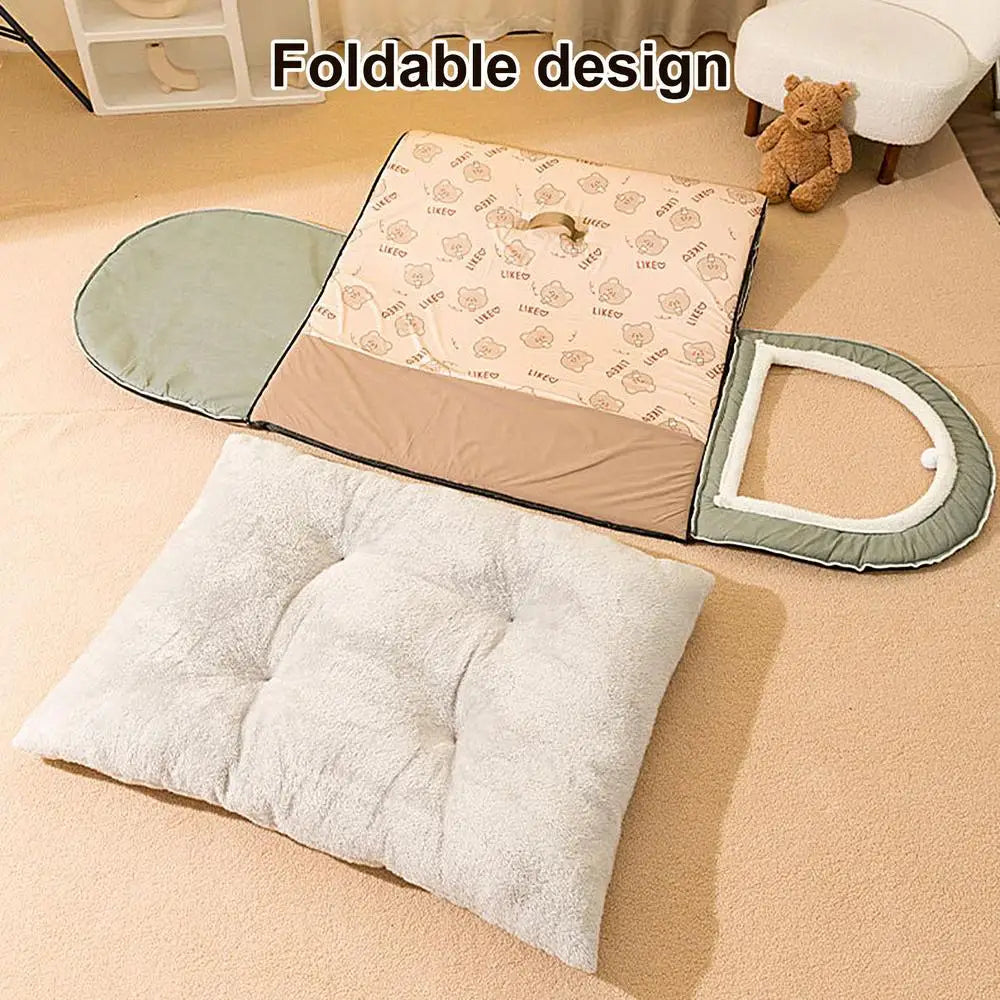 Detachable Cave Dog Bed 2 In 1