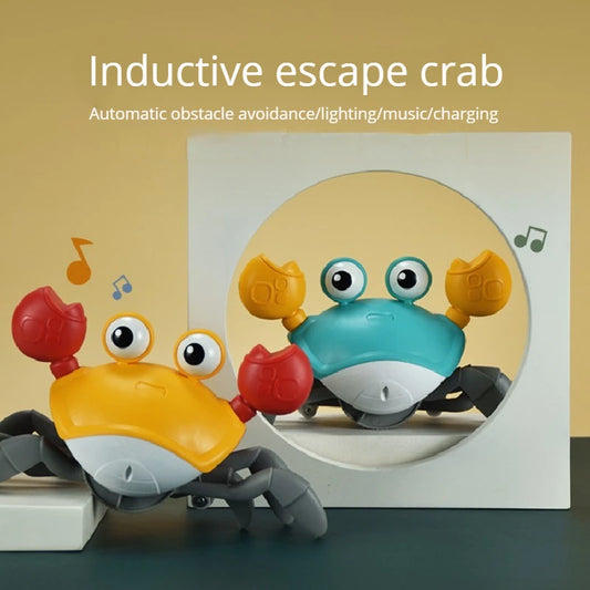 Escape Crab and Octopus Crawling Toy – Interactive Music Pet