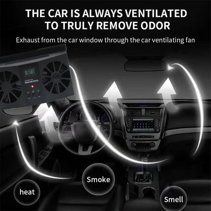 EcoVent Solar Car Fan