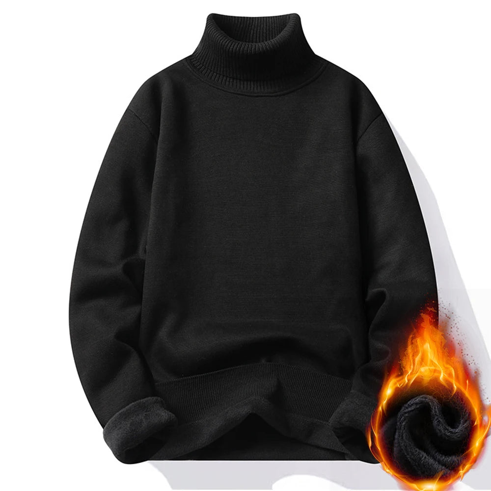 DecreeX Men’s Turtleneck Sweater