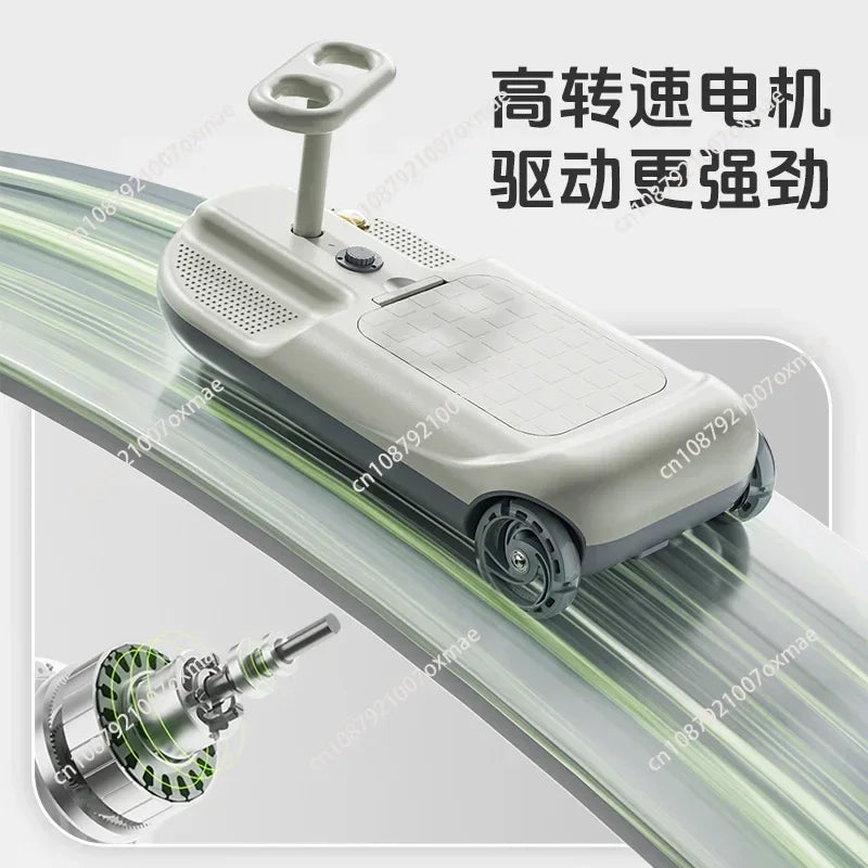 Trailer Mini Kart Twist Car Cleaning Electric Car Baby can ride a four-wheeled go-kart
