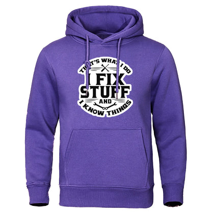 I Fix Stuff Hoodie Sweatshirt