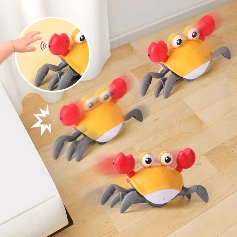 Escape Crab and Octopus Crawling Toy – Interactive Music Pet