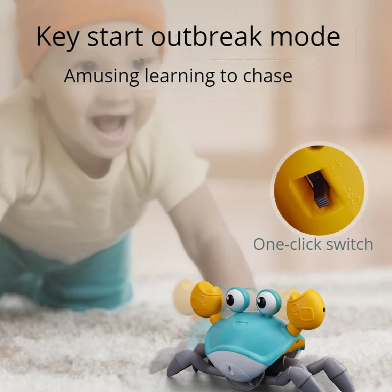 Escape Crab and Octopus Crawling Toy – Interactive Music Pet