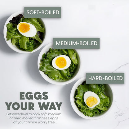 Decreex EGGi™ – Portable Automatic Egg Cooker & Steamer