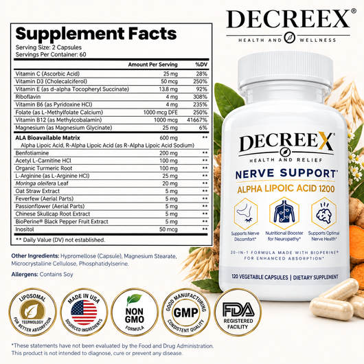 DecreeX® Alpha Lipoic Acid Complete Capsules