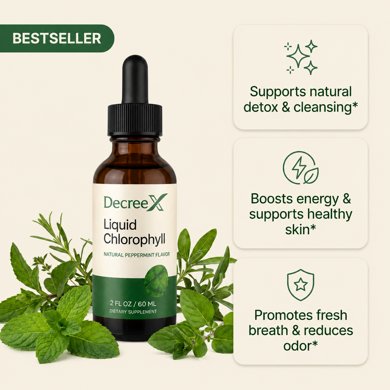 Decree™ Chlorophyll Liquid Drops