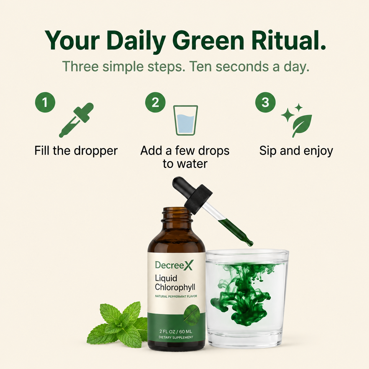 Decree™ Chlorophyll Liquid Drops